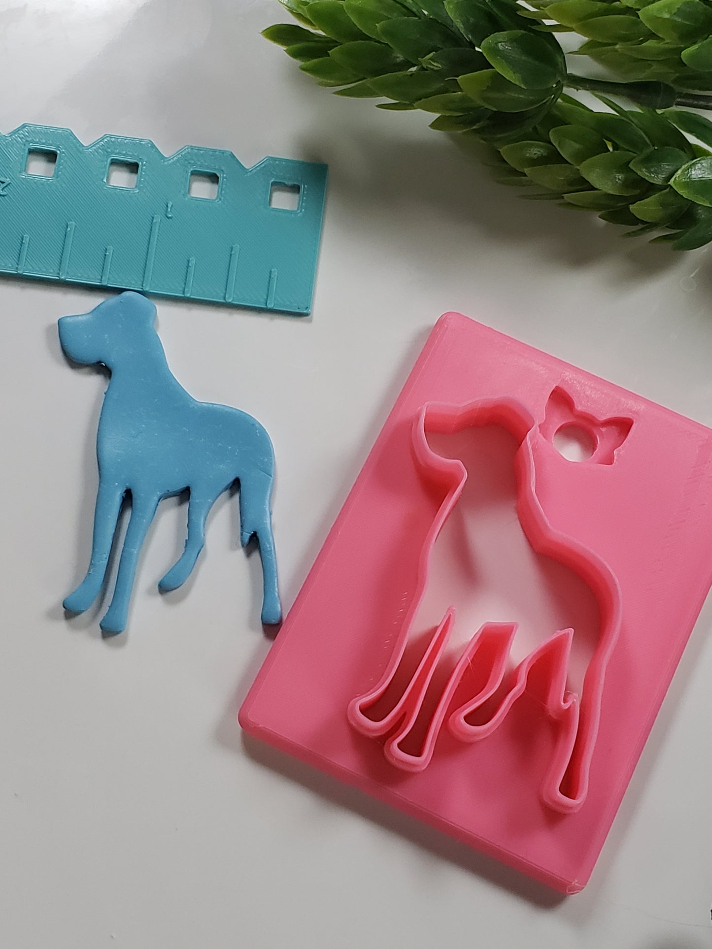 Dog Silhouette #2 Clay Cutter - STL AND 3MF Digital File Download **Commercial License Included**