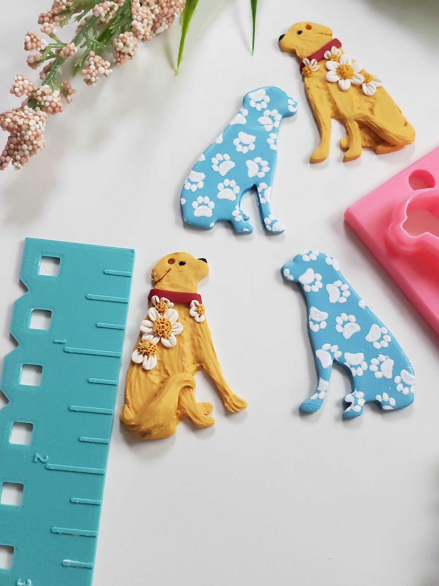 Dog Silhouette #4 Clay Cutter - STL AND 3MF Digital File Download **Commercial License Included**