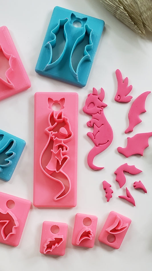 Build A Dragon Clay Cutter - STL AND 3MF Digital File Download **Commercial License Included**
