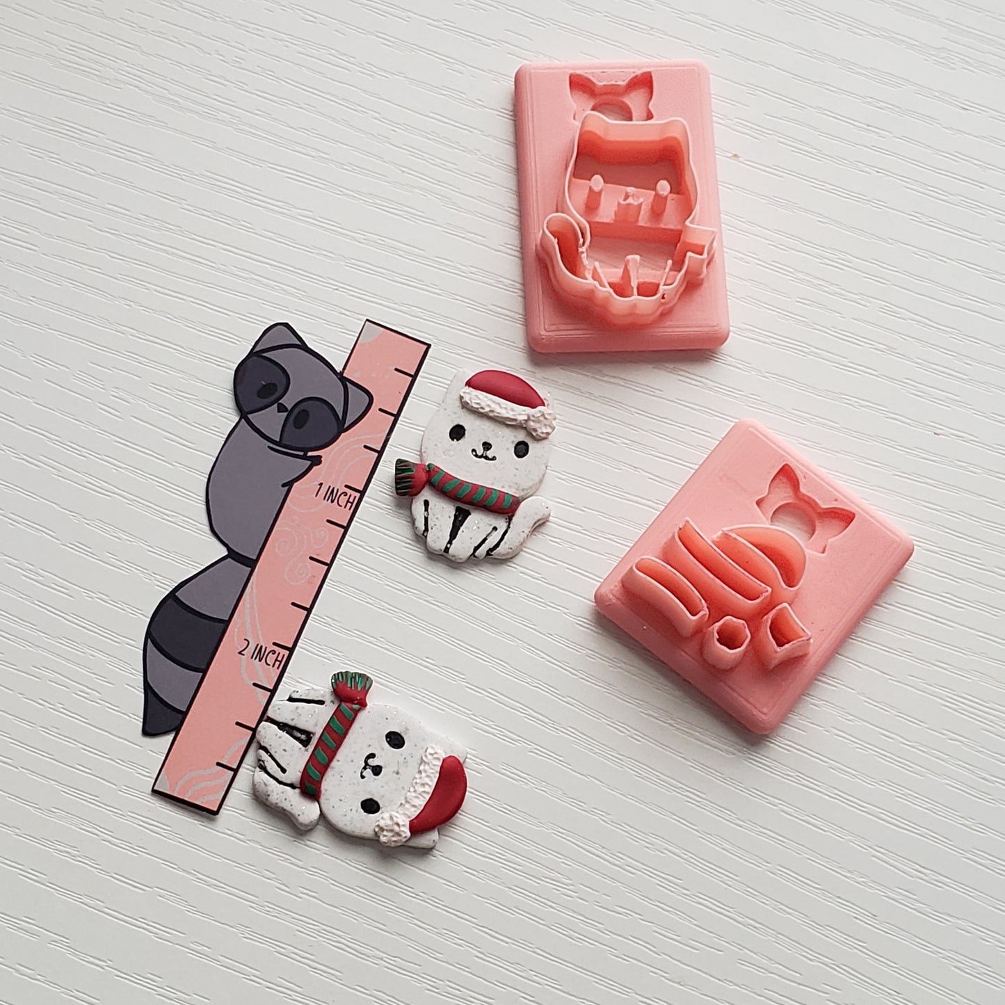 Cat With Scarf Clay Cutter - STL AND 3MF Digital File Download **Commercial License Included**