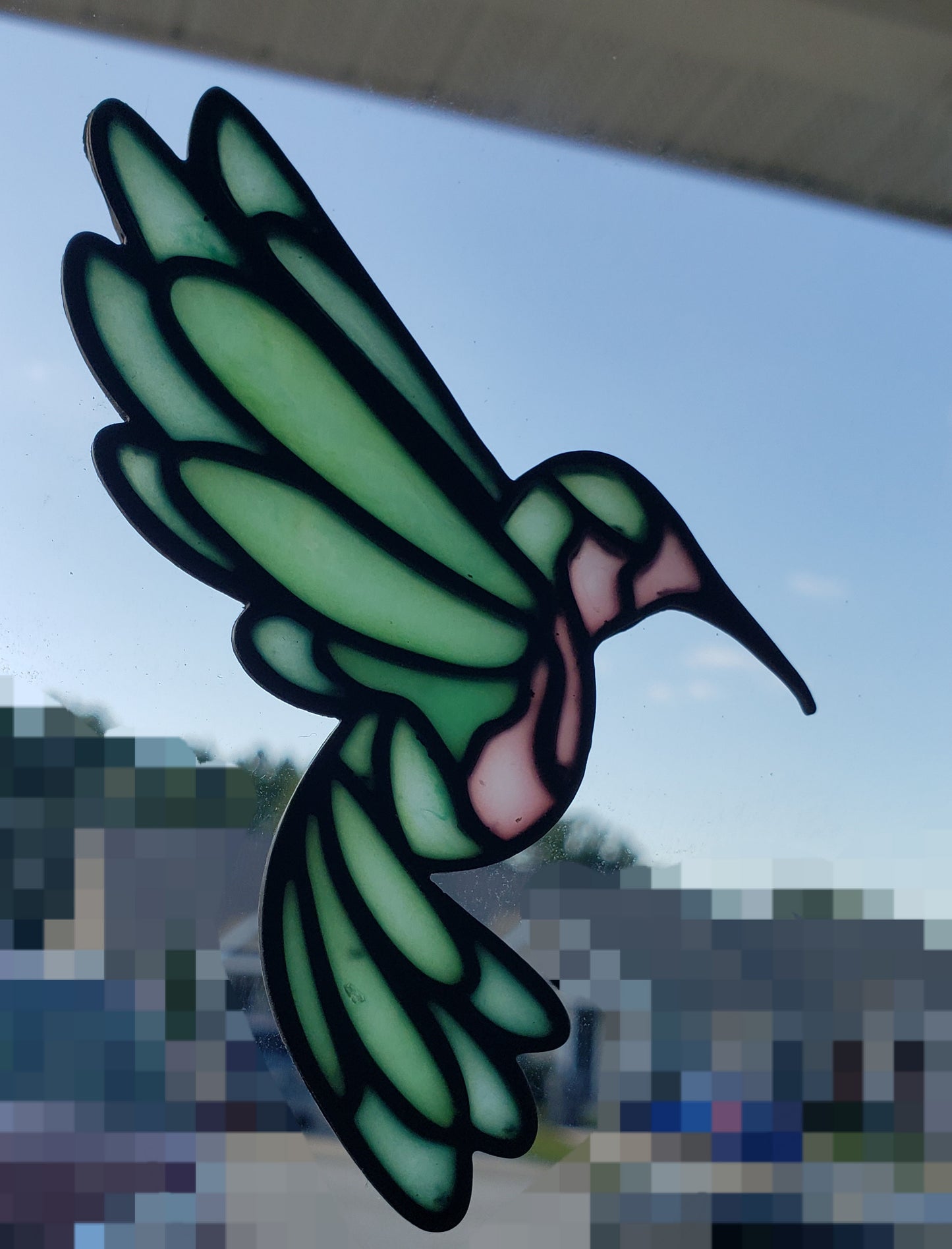 Hummingbird Window Cling Cutter Clay Cutter - STL AND 3MF Digital File Download **Commercial License Included**