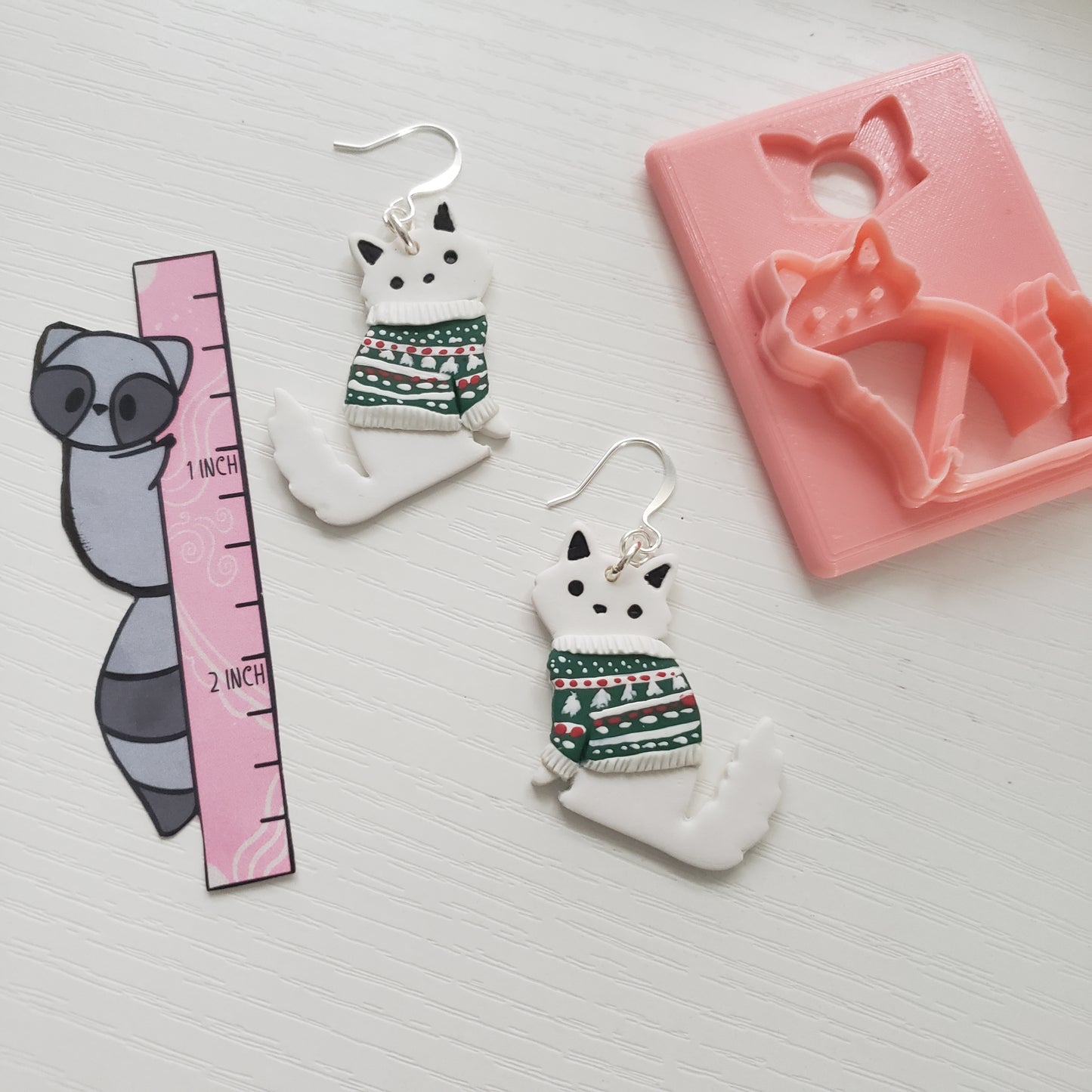 Fluffy Sitting Kitty Clay Cutter - STL AND 3MF Digital File Download **Commercial License Included**