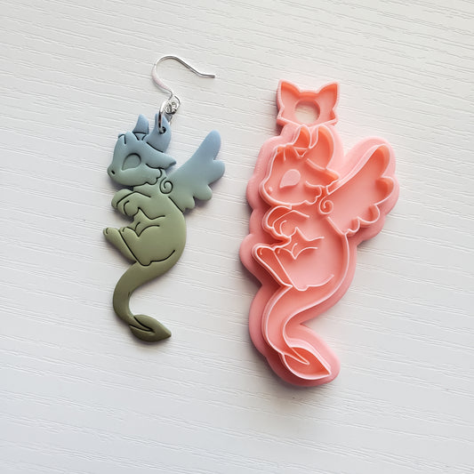 Big Dragon Clay Cutter - STL AND 3MF Digital File Download **Commercial License Included**