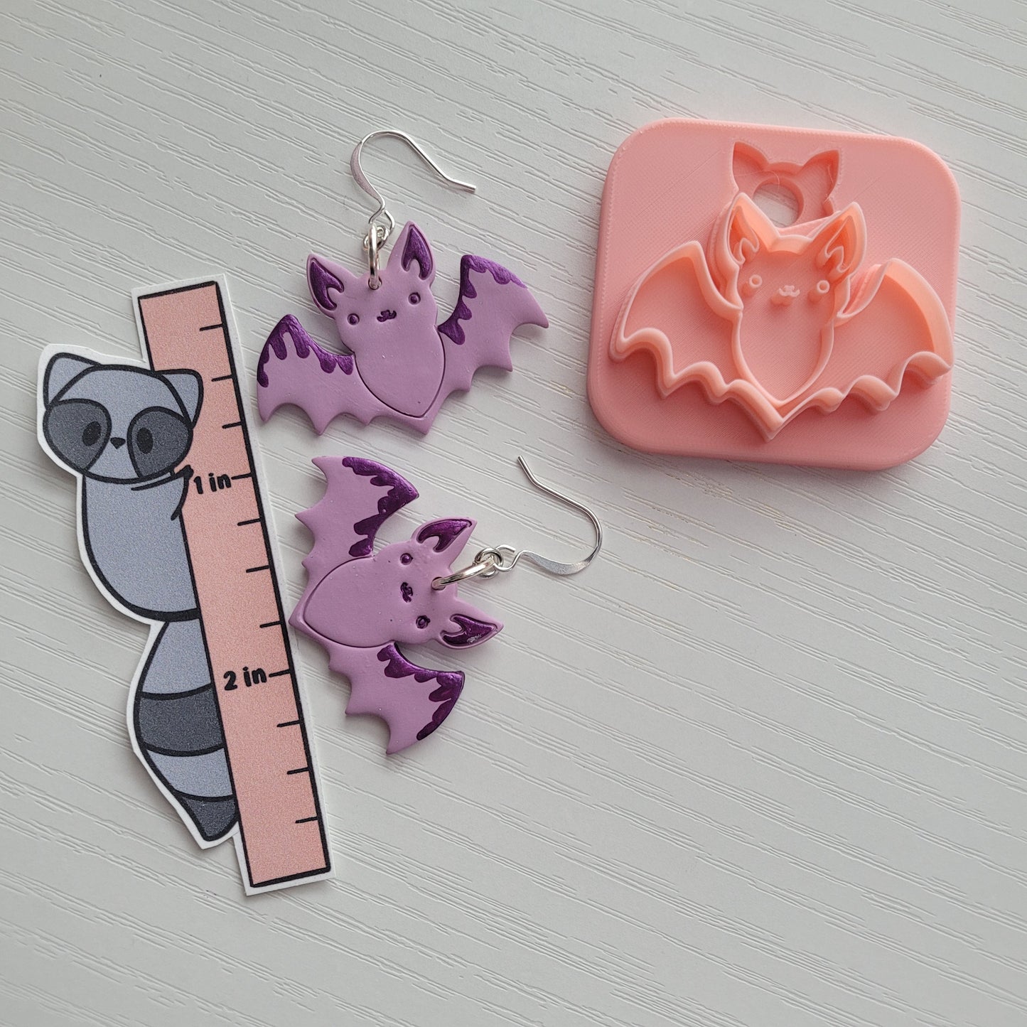 Batty Bat Clay Cutter - STL AND 3MF Digital File Download **Commercial License Included**