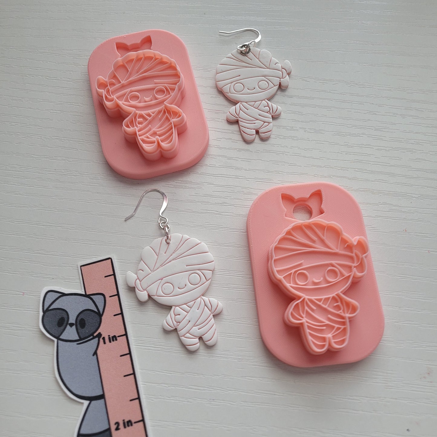 Mummy Clay Cutter - STL AND 3MF Digital File Download **Commercial License Included**