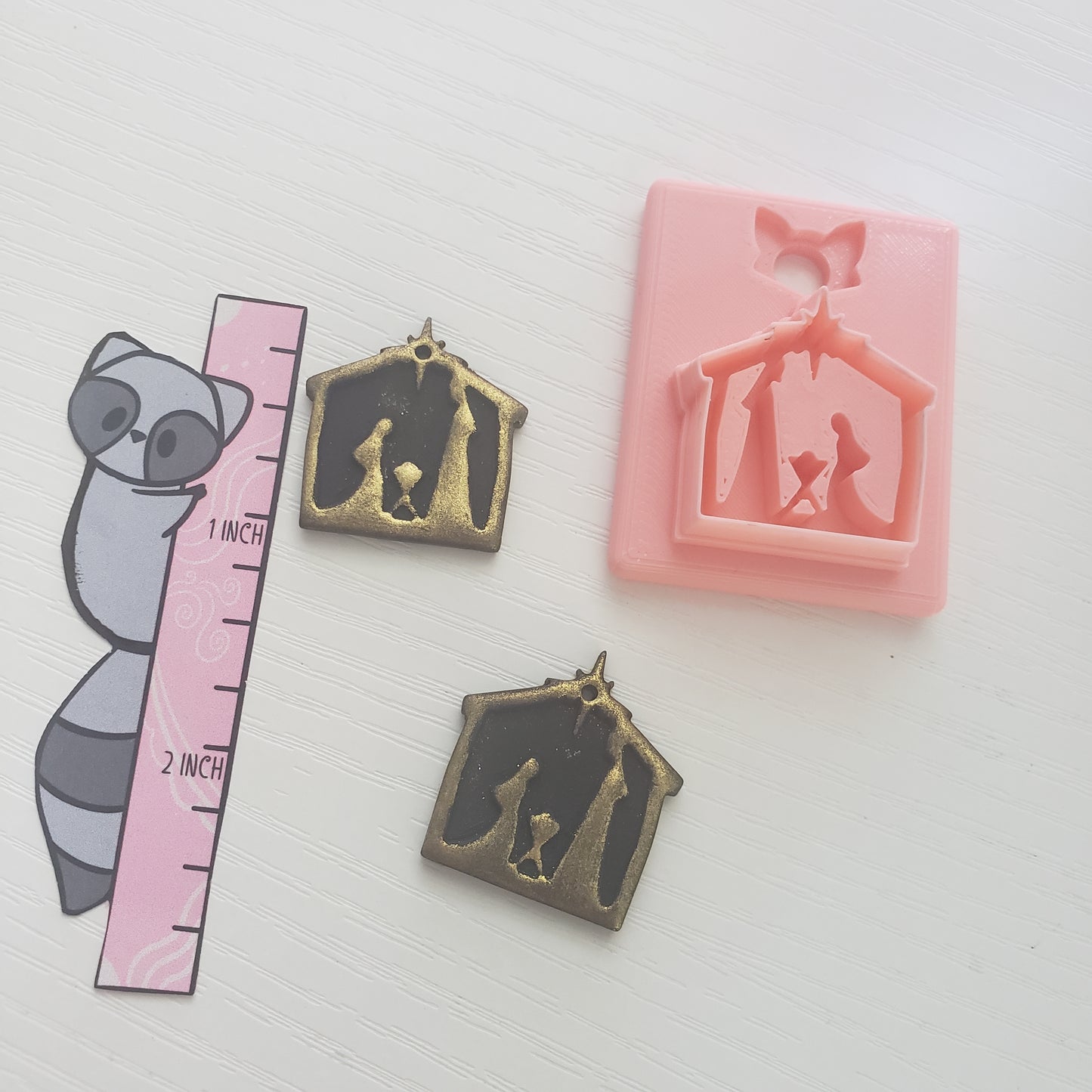 Nativity Clay Cutter - STL AND 3MF Digital File Download **Commercial License Included**