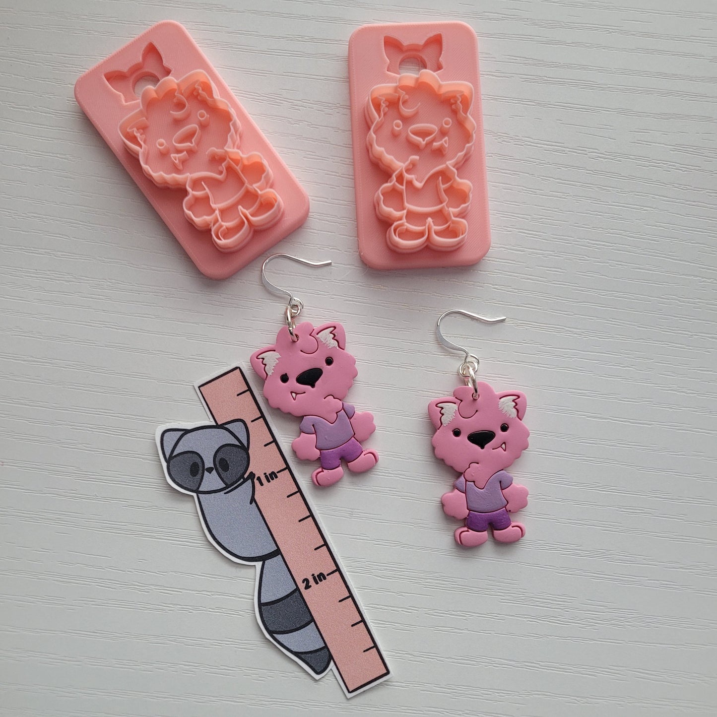 Werewolf Clay Cutter - STL AND 3MF Digital File Download **Commercial License Included**