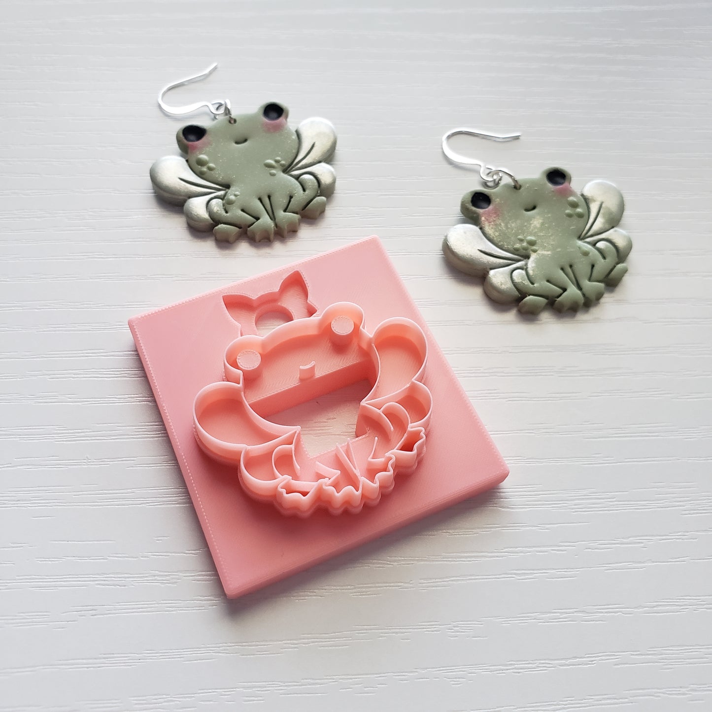 Fairy Frog Clay Cutter - STL AND 3MF Digital File Download **Commercial License Included**