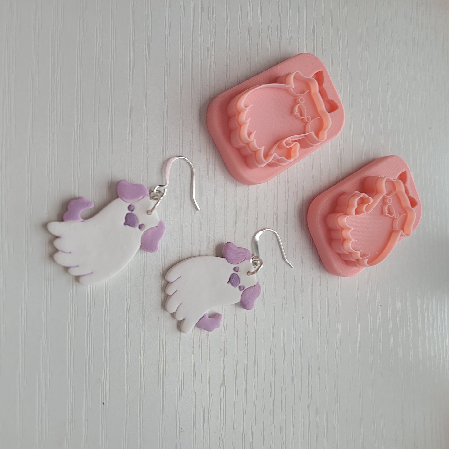 Ghost Puppy Polymer Clay Cutter - STL AND 3MF Digital File Download **Commercial License Included**