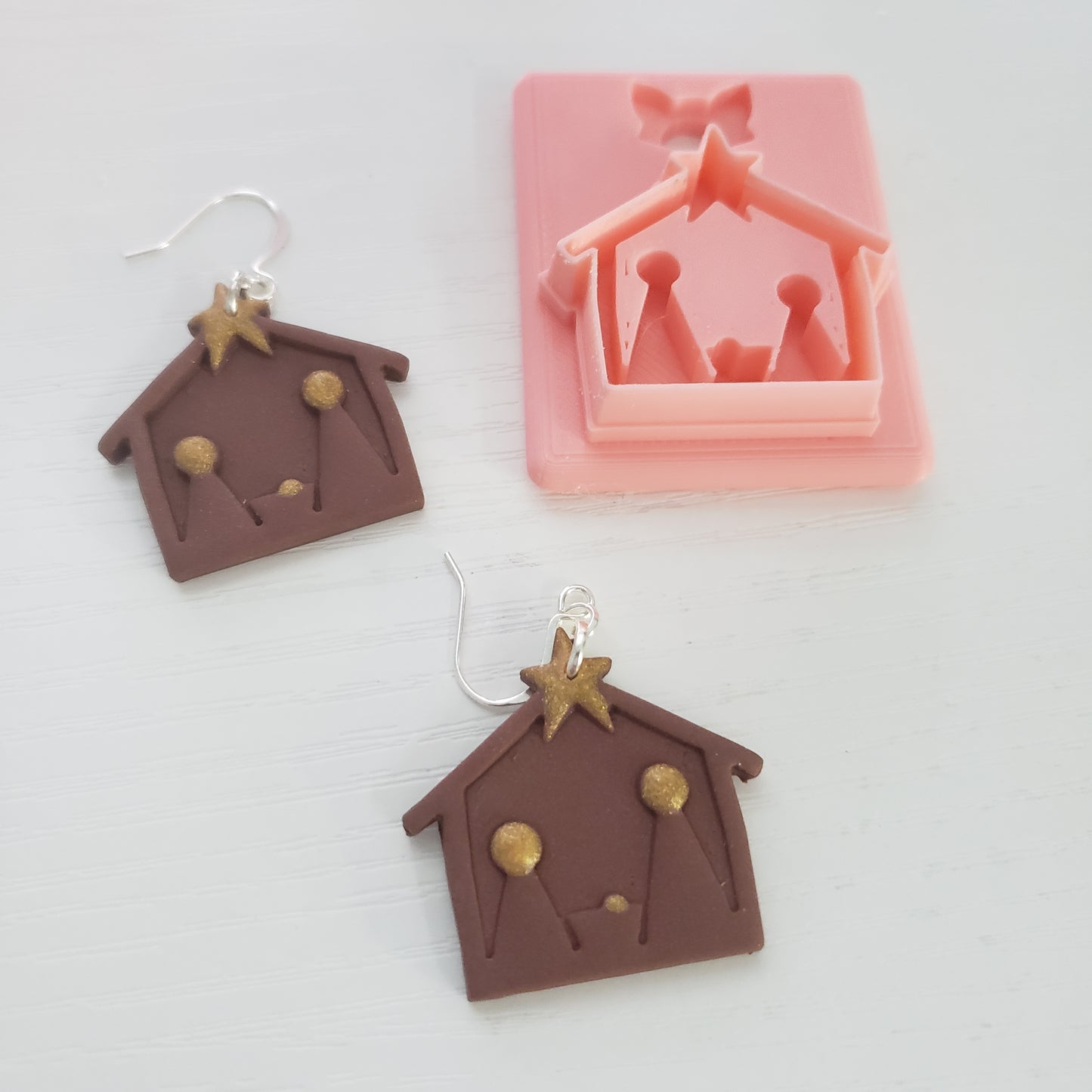 Simple Nativity Clay Cutter - STL AND 3MF Digital File Download **Commercial License Included**