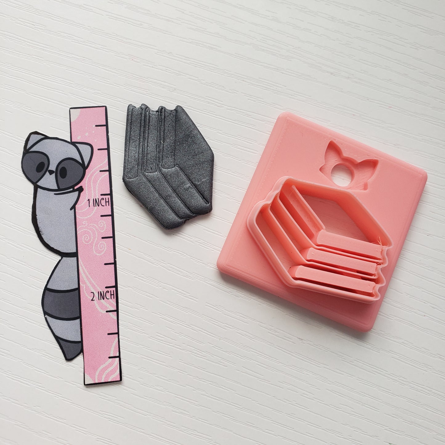 Stack of Books Clay Cutter - STL AND 3MF Digital File Download **Commercial License Included**