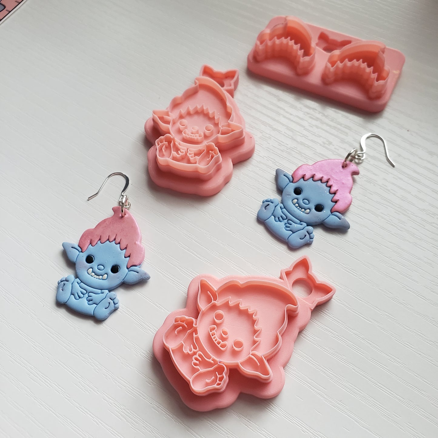 Troll Clay Cutter - STL AND 3MF Digital File Download **Commercial License Included**