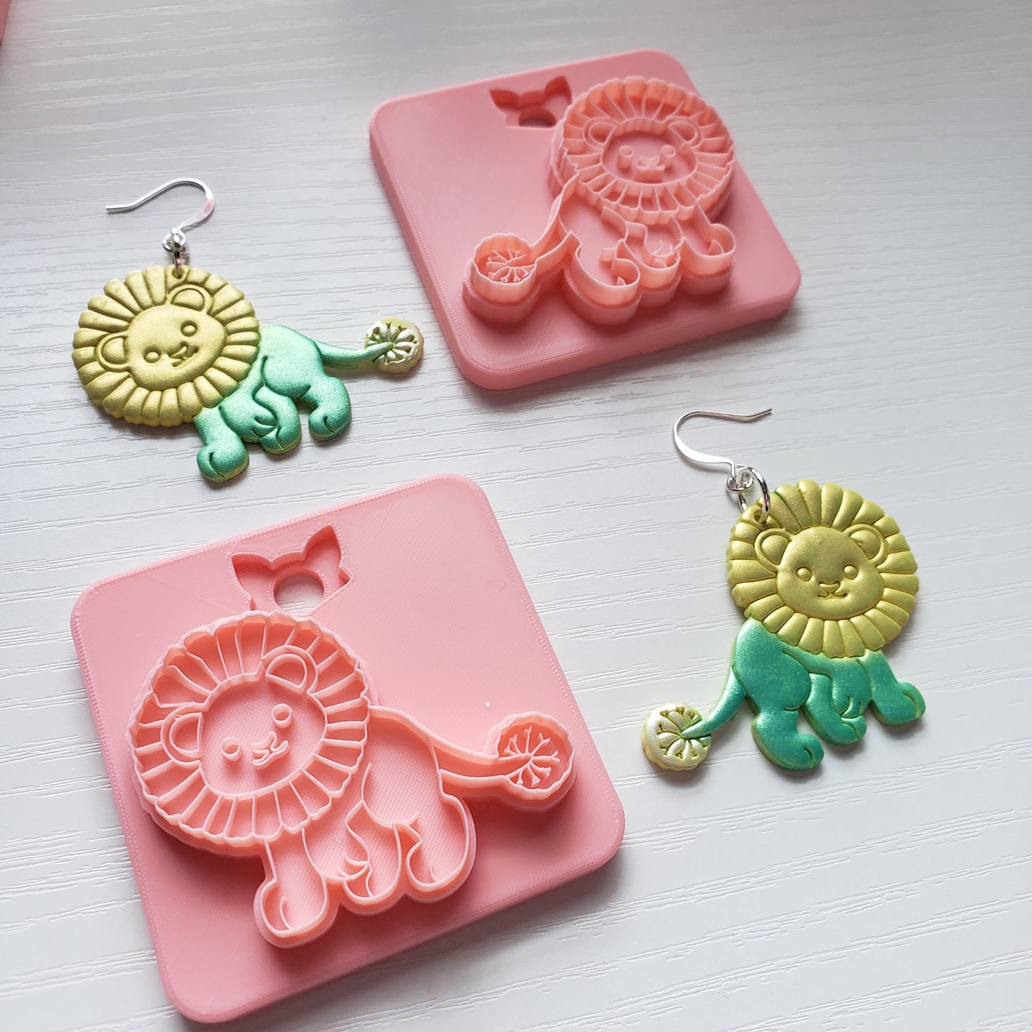 Dandy Lion Clay Cutter - STL AND 3MF Digital File Download **Commercial License Included**