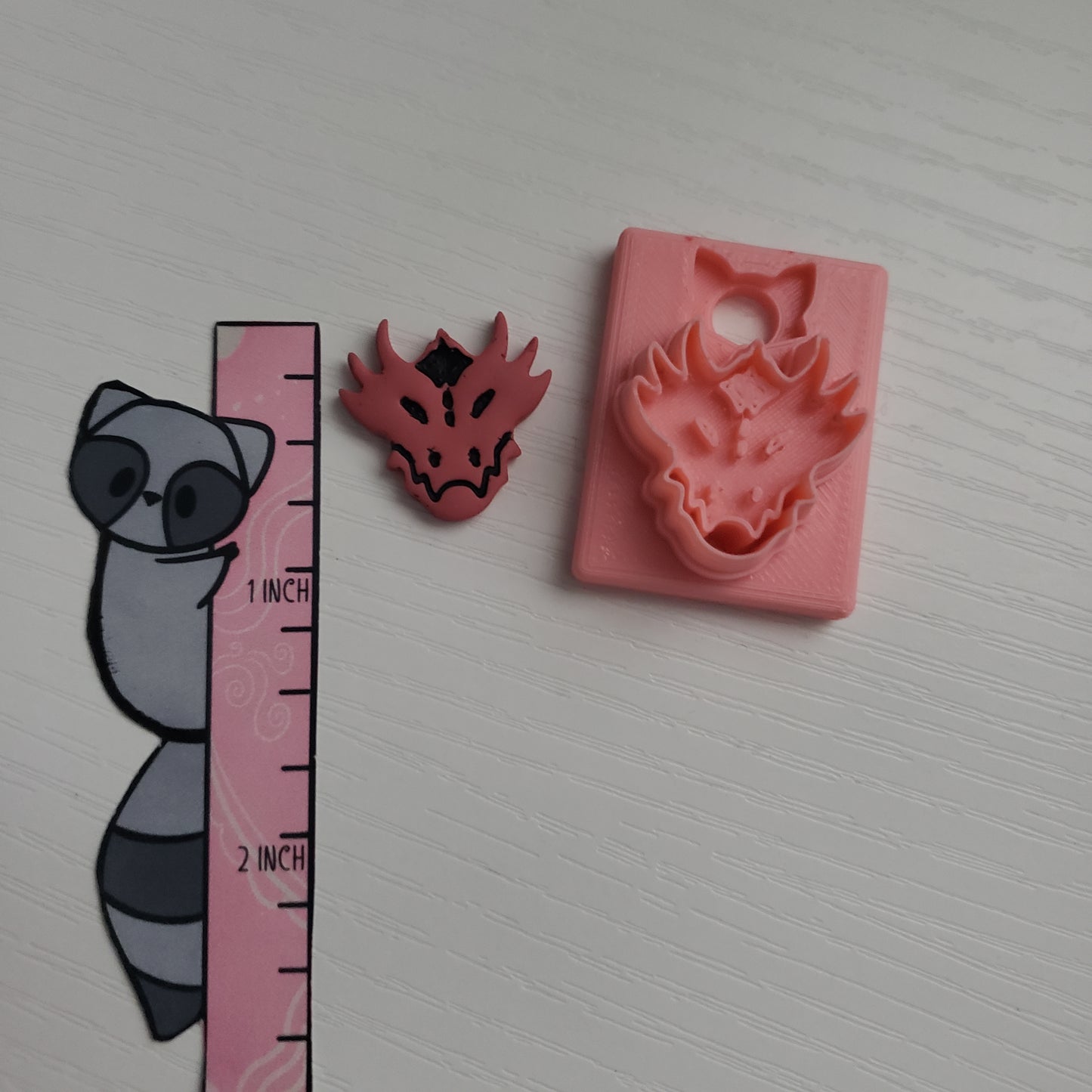 Dragon Face Clay Cutter - STL AND 3MF Digital File Download **Commercial License Included**