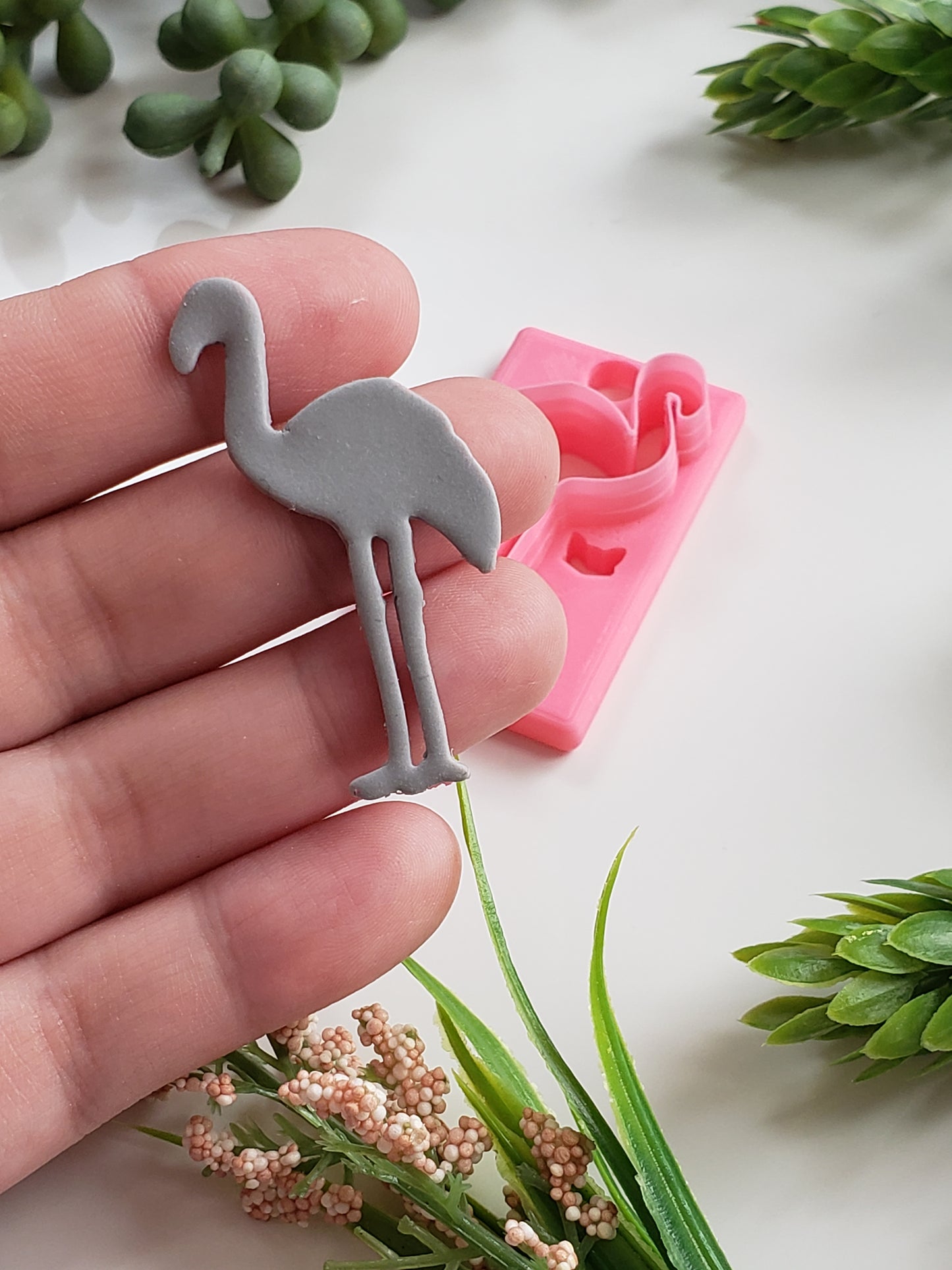 Flamingo Clay Cutter - STL AND 3MF Digital File Download **Commercial License Included**