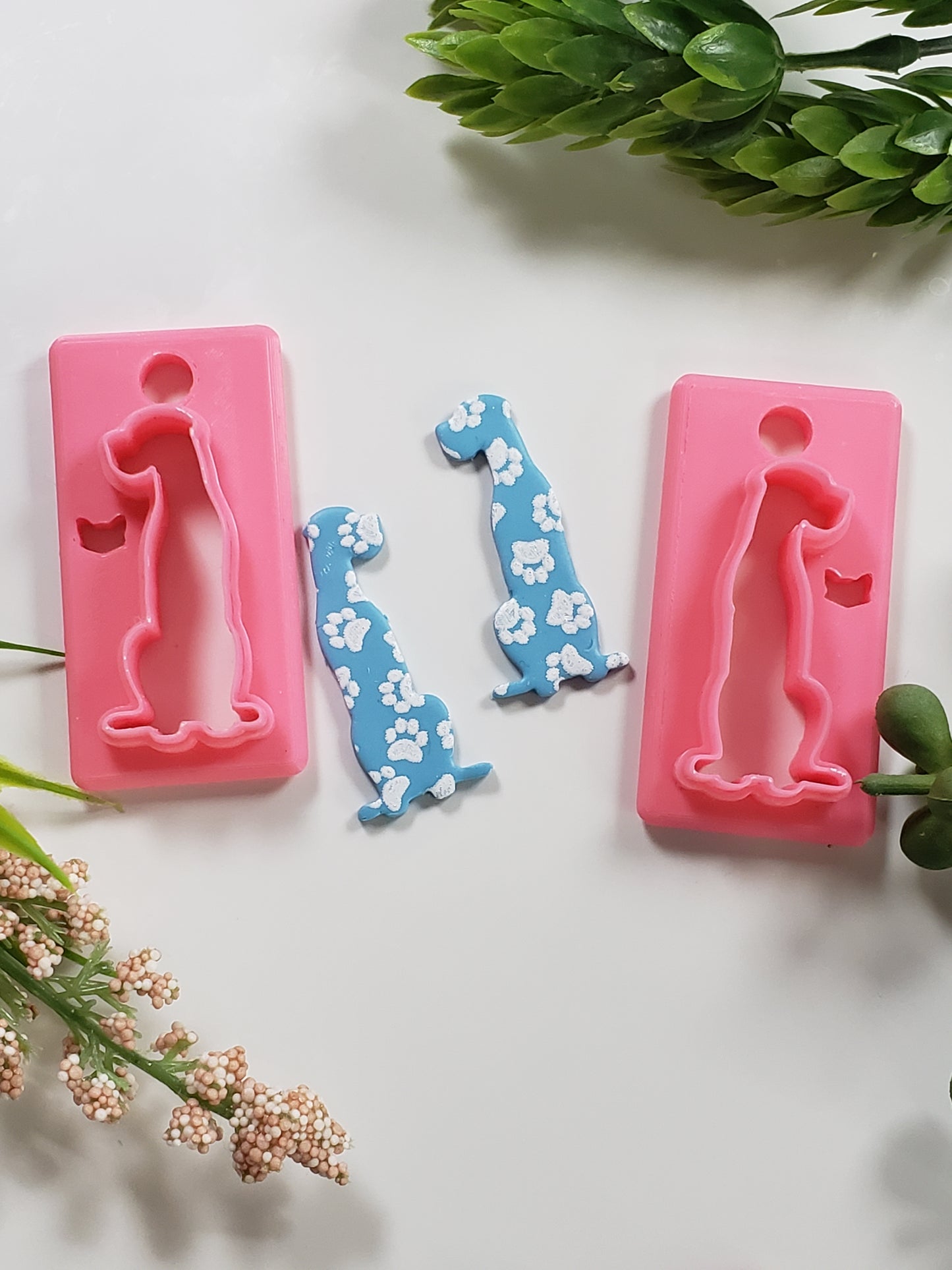 Dog Silhouette #3 Clay Cutter - STL AND 3MF Digital File Download **Commercial License Included**