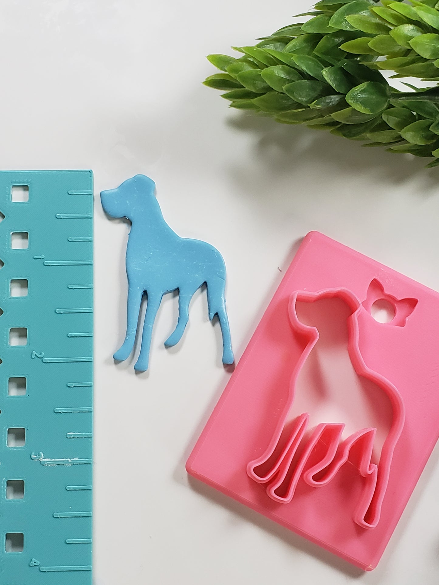 Dog Silhouette #2 Clay Cutter - STL AND 3MF Digital File Download **Commercial License Included**