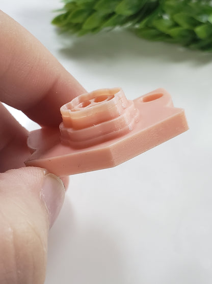 Tiny Heart Paw Clay Cutter - STL AND 3MF Digital File Download **Commercial License Included**