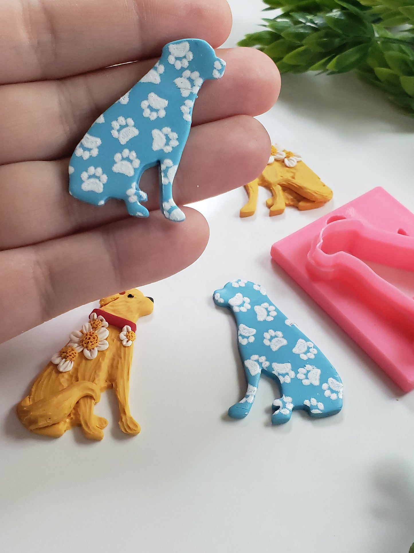 Dog Silhouette #4 Clay Cutter - STL AND 3MF Digital File Download **Commercial License Included**