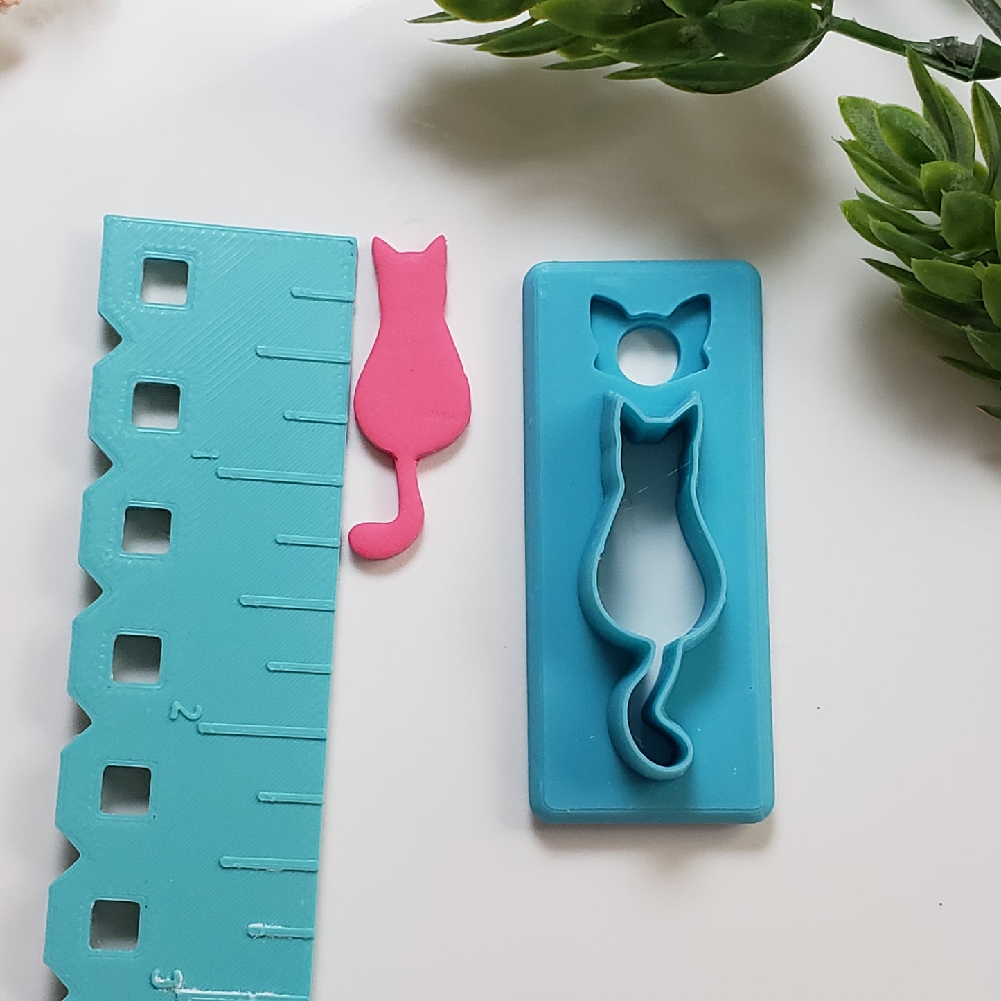 Cat Silhouette Clay Cutter - STL AND 3MF Digital File Download **Commercial License Included**