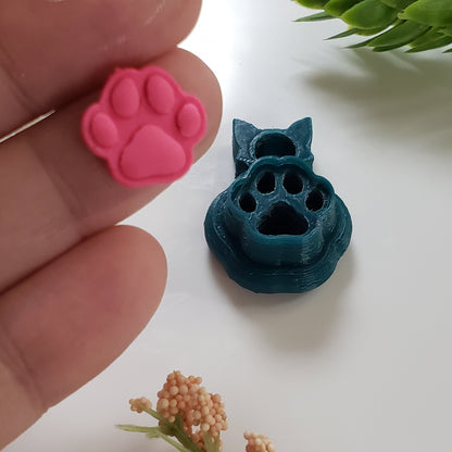Stud Paw Clay Cutter - STL AND 3MF Digital File Download **Commercial License Included**