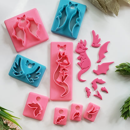 Build A Dragon Clay Cutter - STL AND 3MF Digital File Download **Commercial License Included**