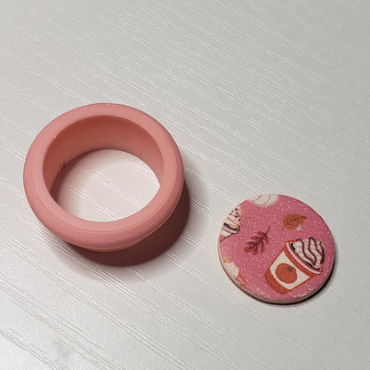 Circle Clay Cutter - STL AND 3MF Digital File Download **Commercial License Included**