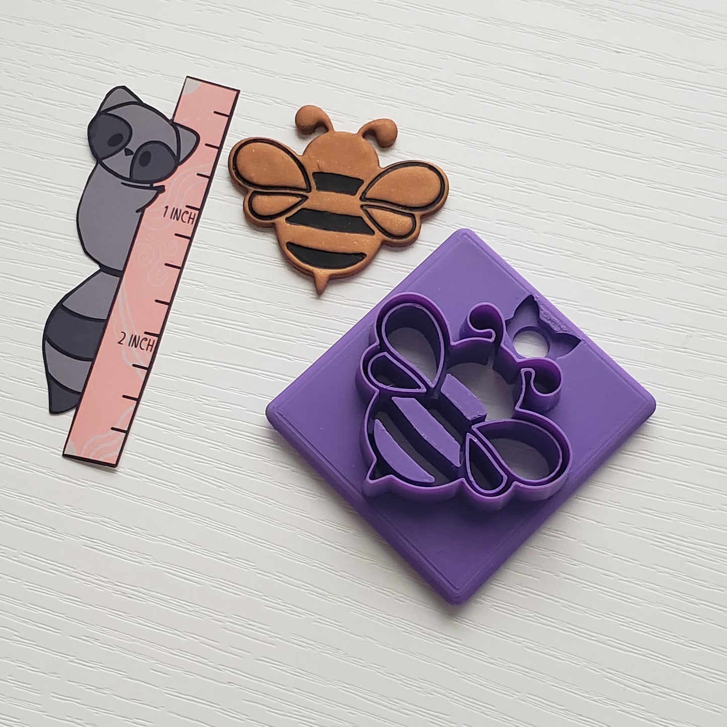 Bee Clay Cutter - STL AND 3MF Digital File Download **Commercial License Included**