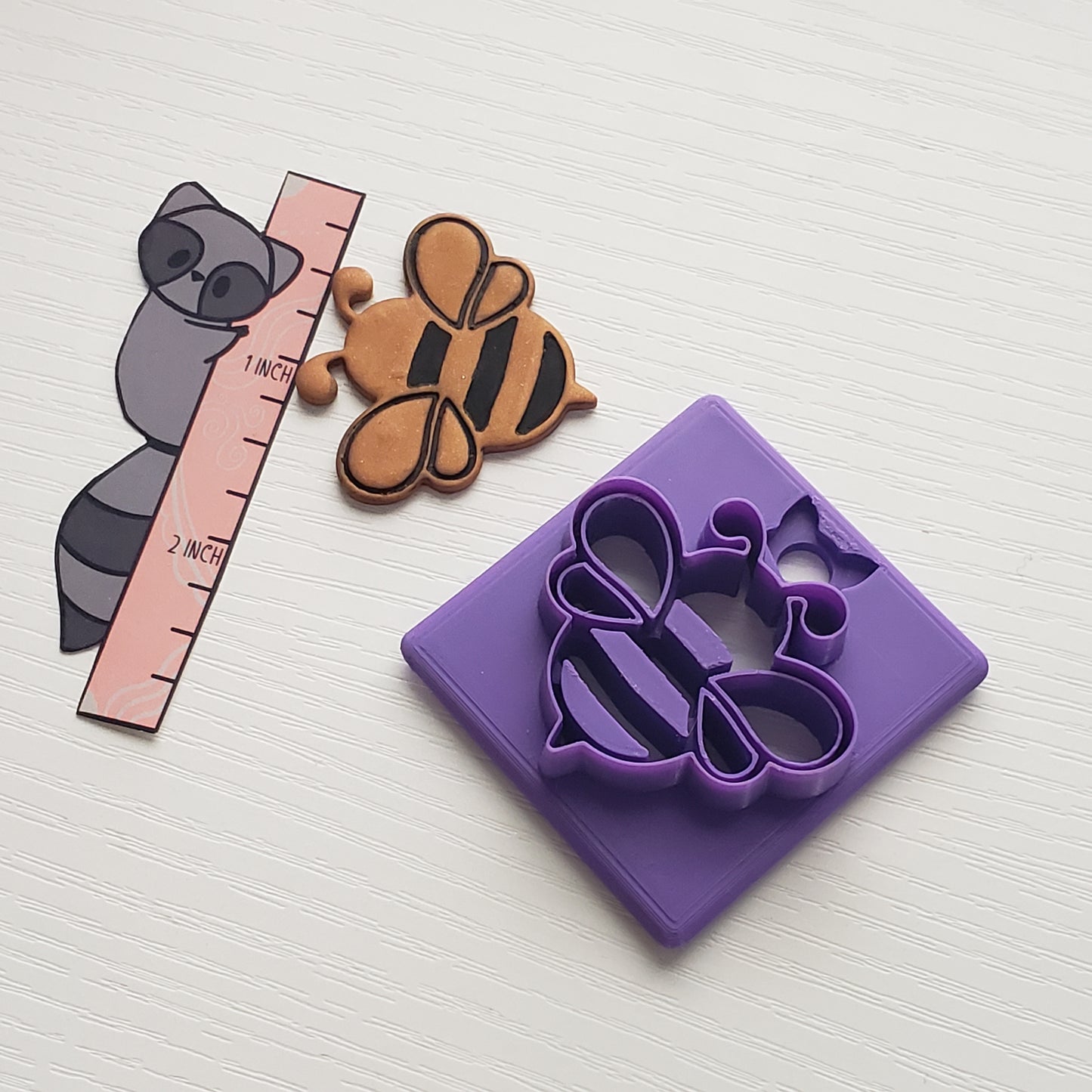 Bee Clay Cutter - STL AND 3MF Digital File Download **Commercial License Included**