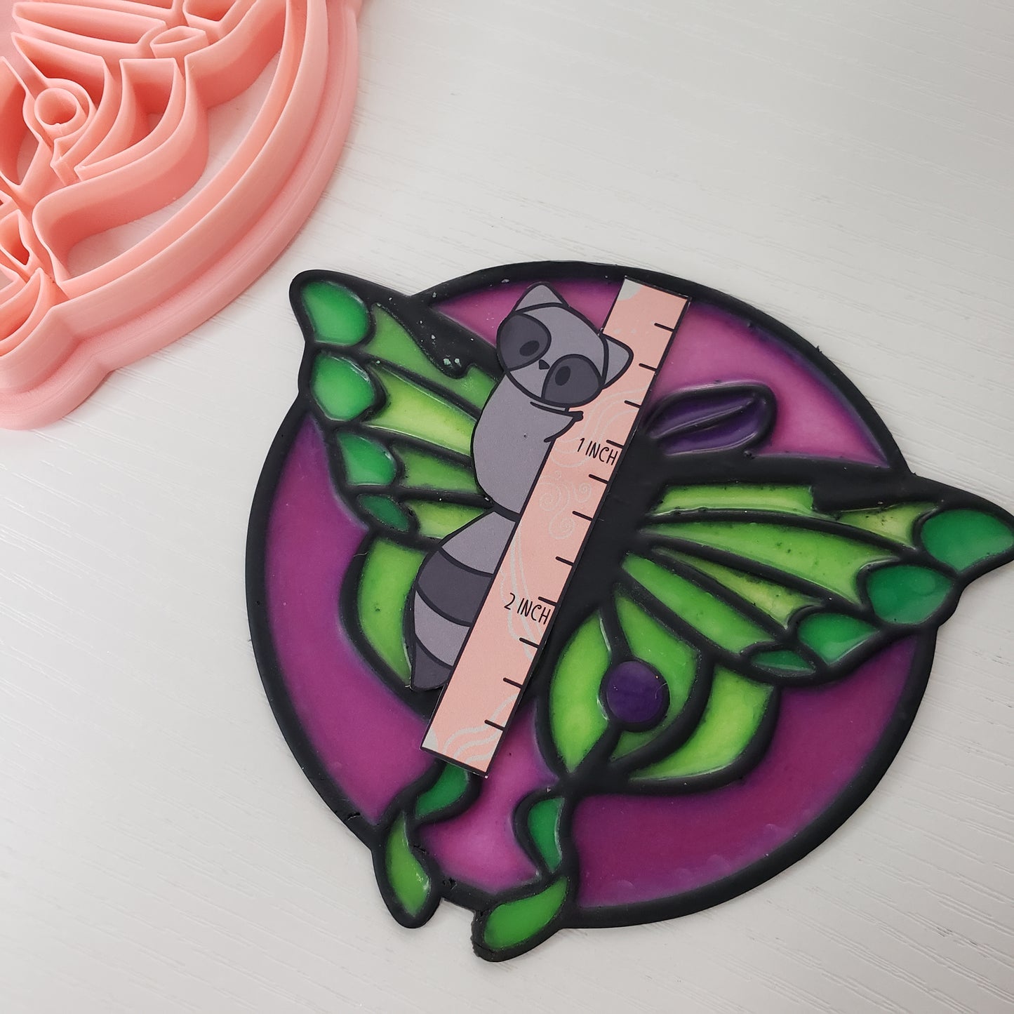 Luna Moth Window Cling Cutter Clay Cutter - STL AND 3MF Digital File Download **Commercial License Included**