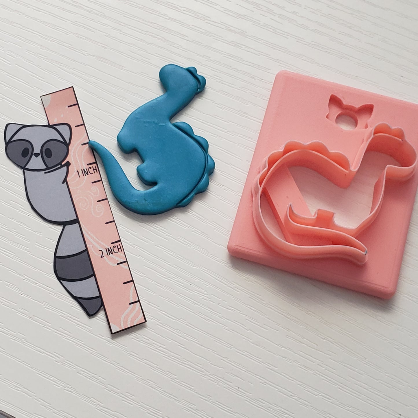 Cute Dino 2 Clay Cutter - STL AND 3MF Digital File Download **Commercial License Included**