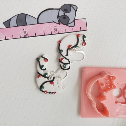 Playing Kitty Clay Cutter - STL AND 3MF Digital File Download **Commercial License Included**