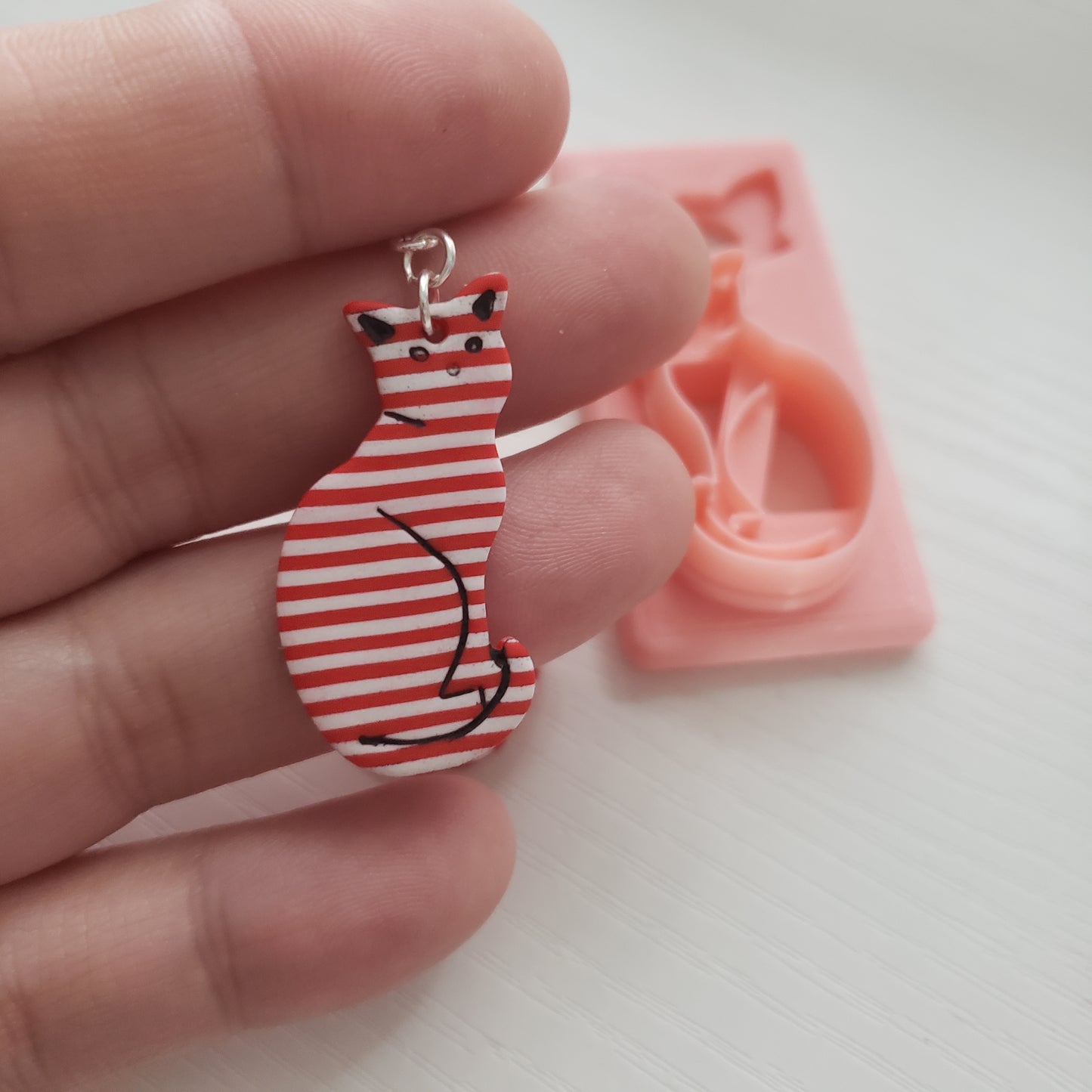 Sitting Cat Clay Cutter - STL AND 3MF Digital File Download **Commercial License Included**