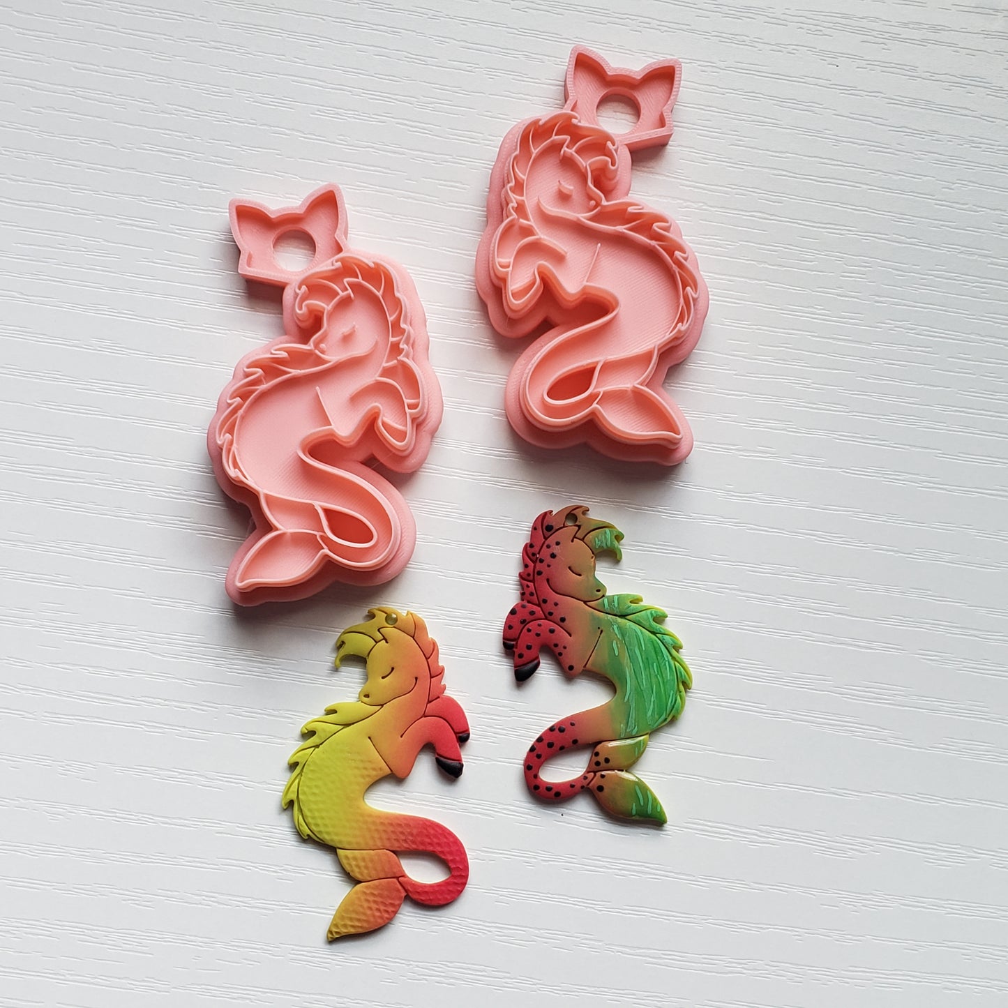 Fin Kelpie Clay Cutter - STL AND 3MF Digital File Download **Commercial License Included**