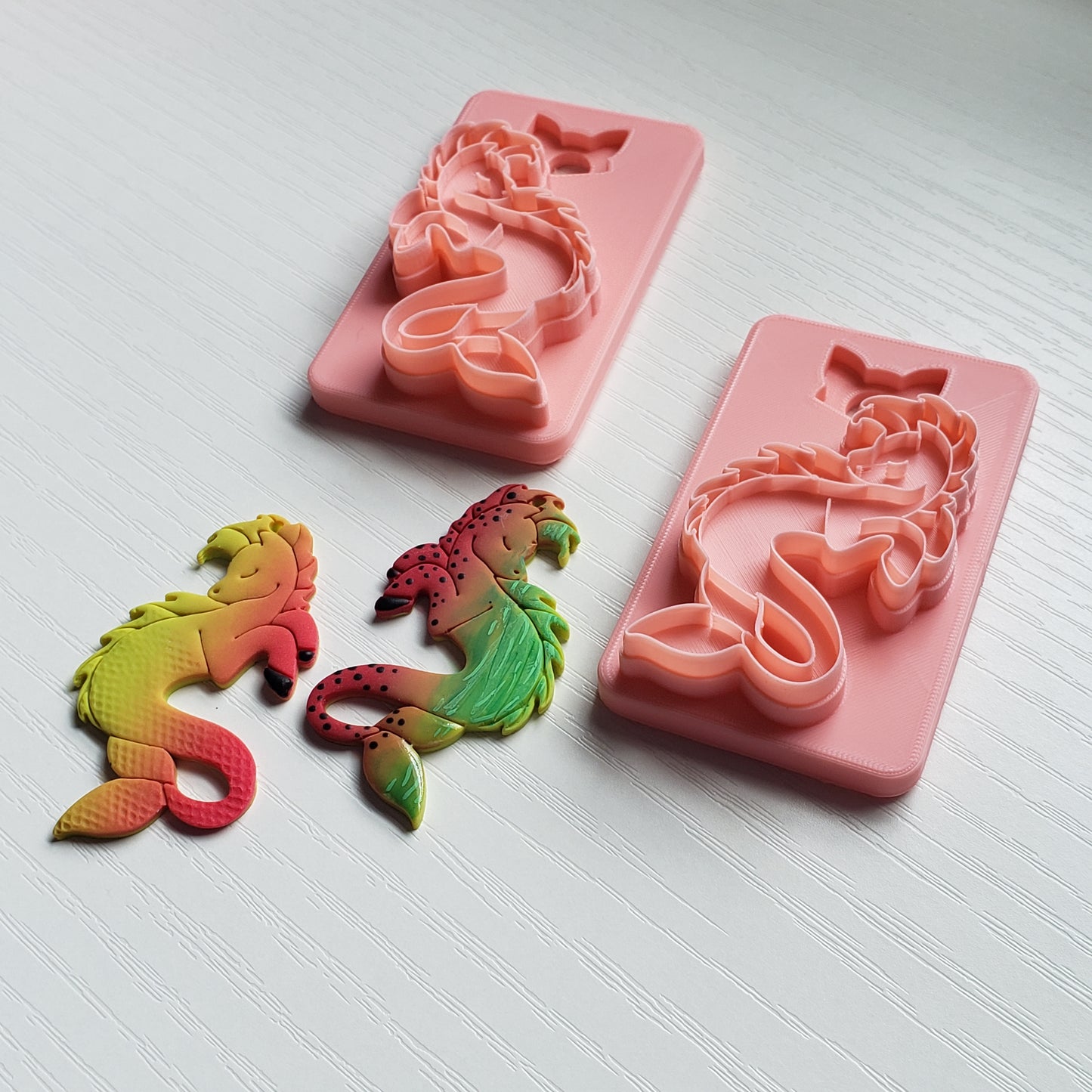 Fin Kelpie Clay Cutter - STL AND 3MF Digital File Download **Commercial License Included**