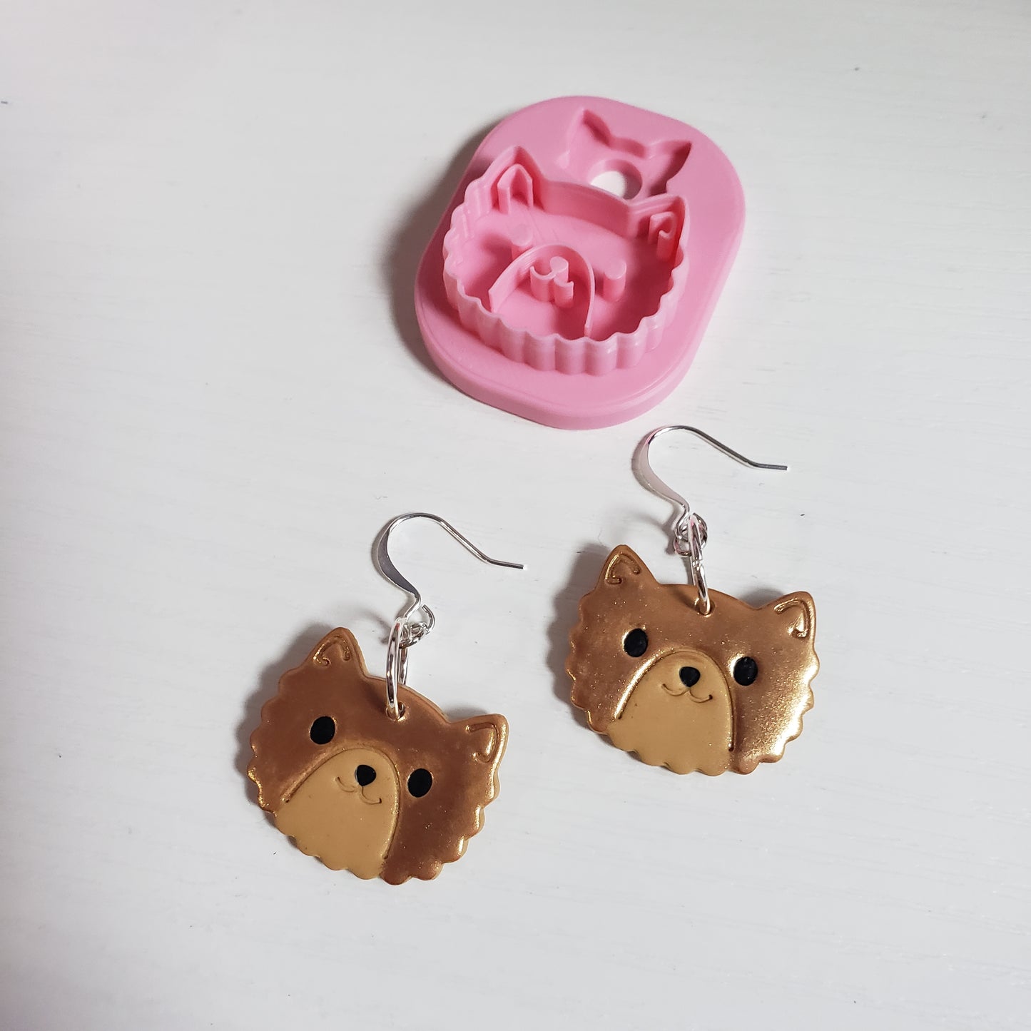 Fluffy Puffy Face Clay Cutter - STL AND 3MF Digital File Download **Commercial License Included**