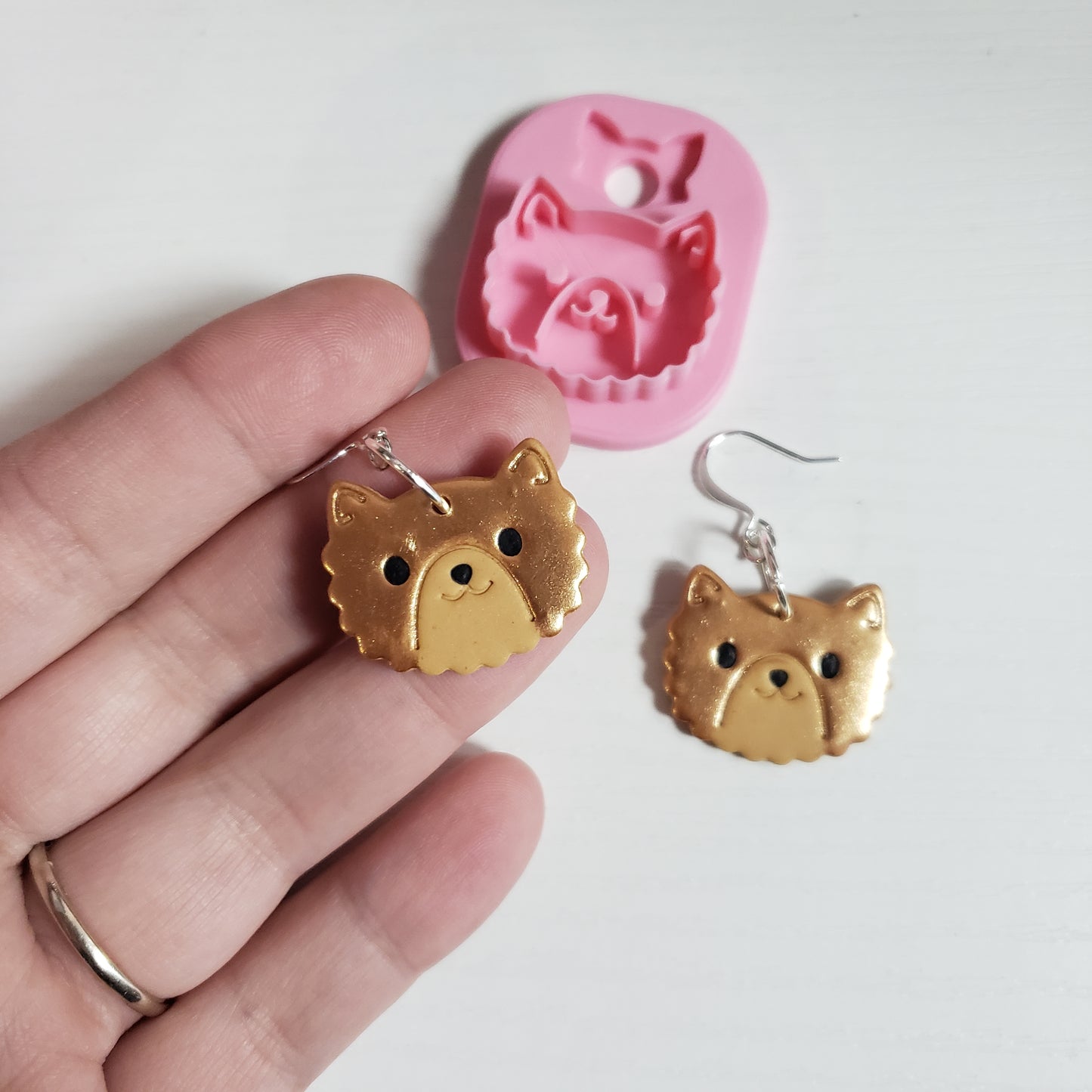 Fluffy Puffy Face Clay Cutter - STL AND 3MF Digital File Download **Commercial License Included**