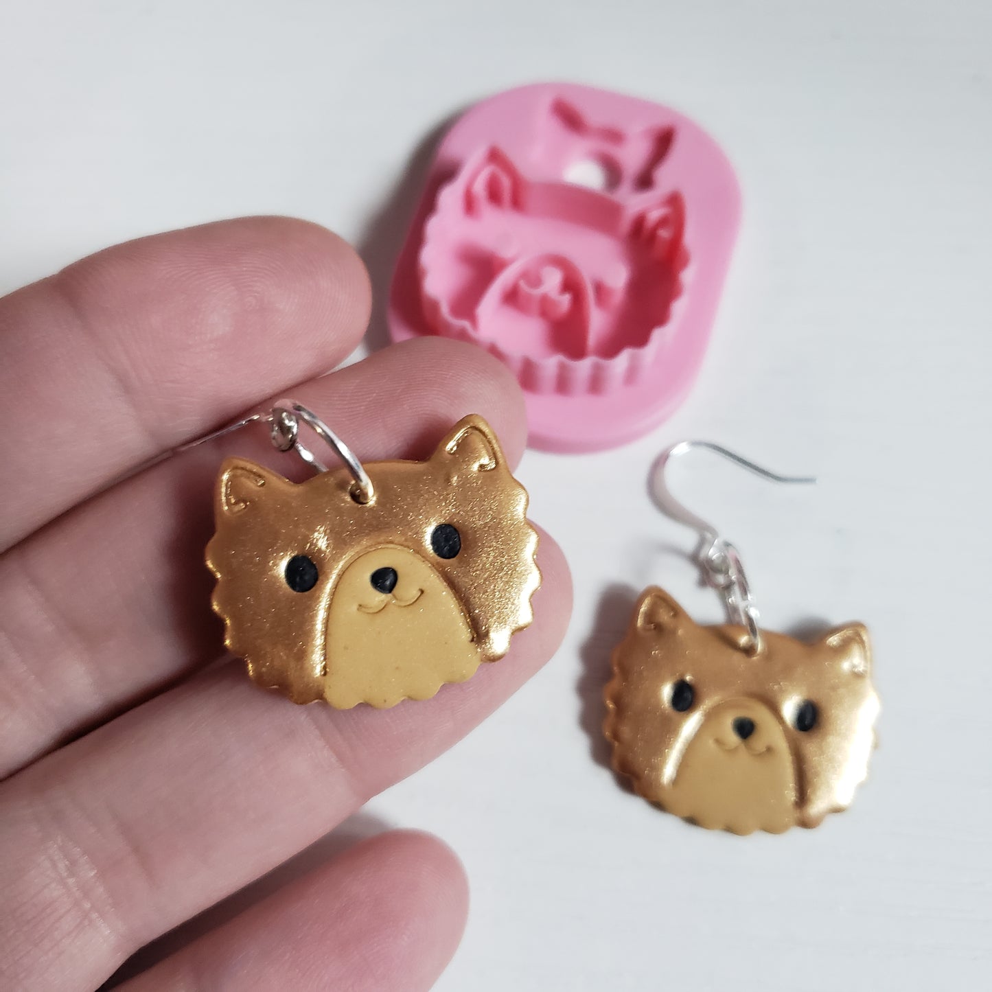 Fluffy Puffy Face Clay Cutter - STL AND 3MF Digital File Download **Commercial License Included**