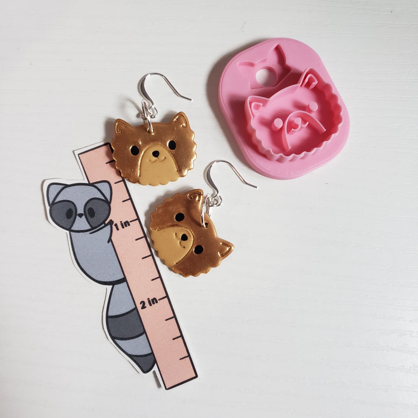 Fluffy Puffy Face Clay Cutter - STL AND 3MF Digital File Download **Commercial License Included**