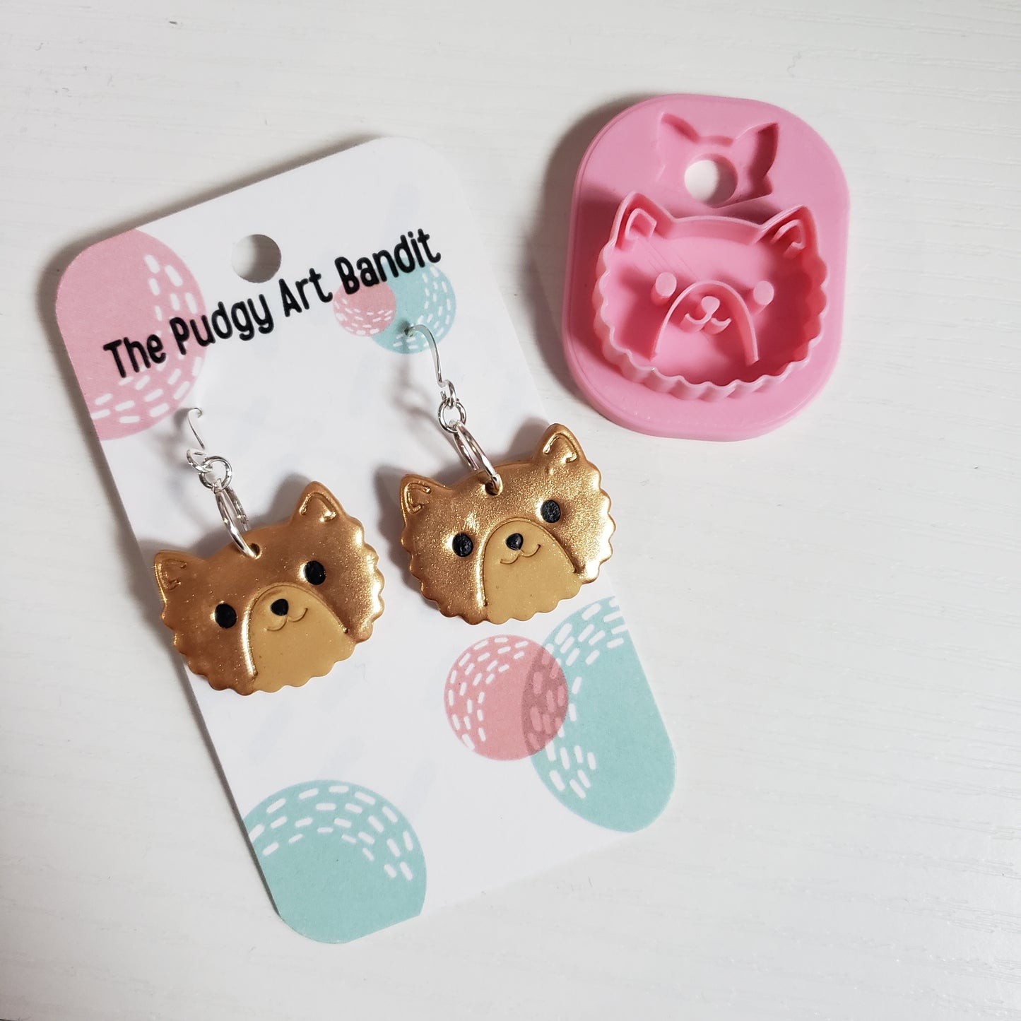 Fluffy Puffy Face Clay Cutter - STL AND 3MF Digital File Download **Commercial License Included**