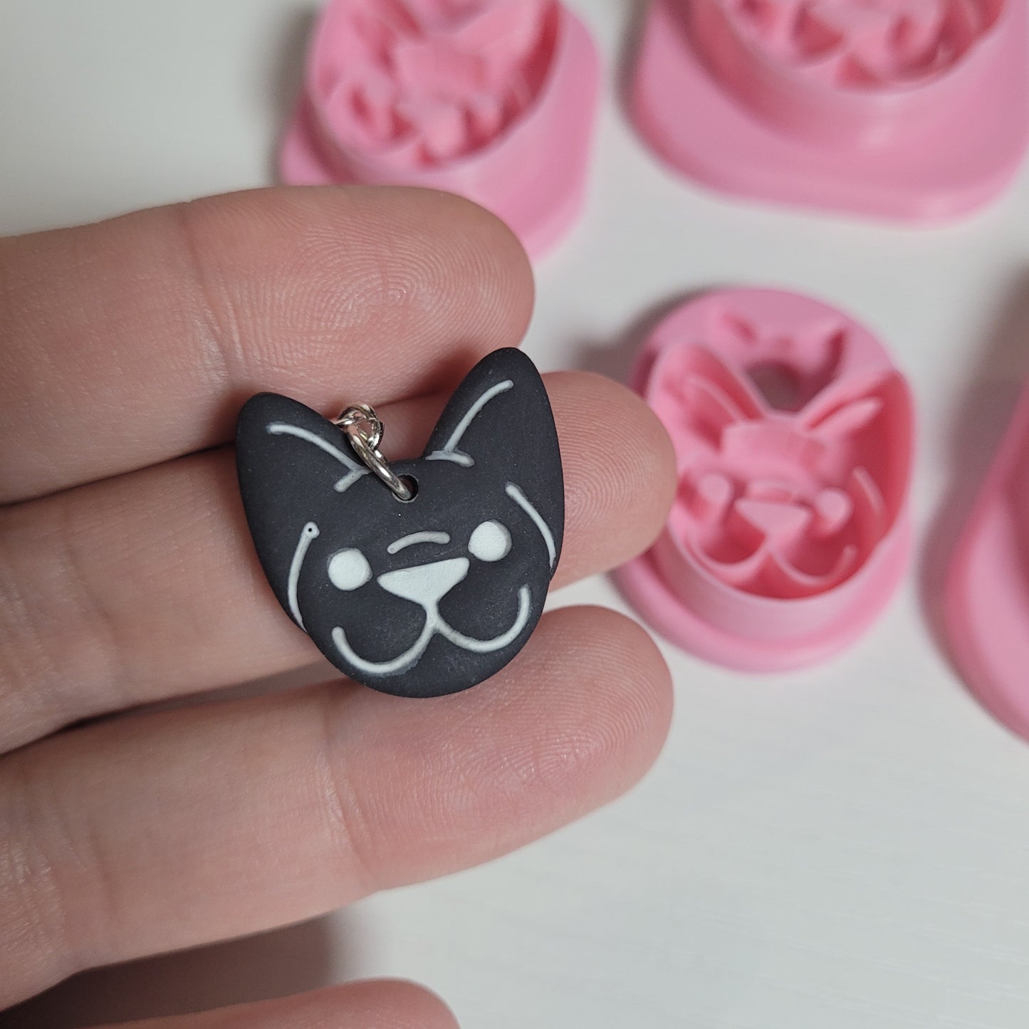 Boston Terrier Face Clay Cutter - STL AND 3MF Digital File Download **Commercial License Included**