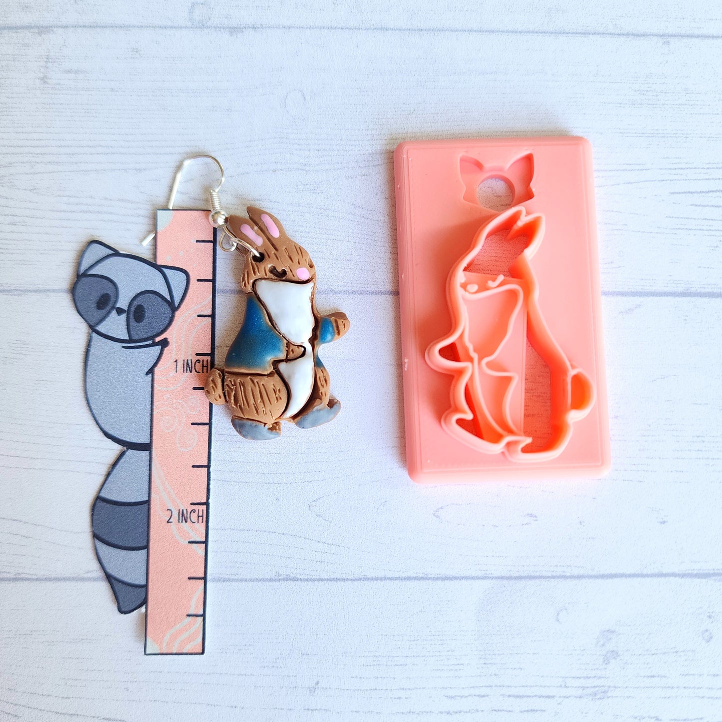 Walking Bunny Clay Cutter - STL AND 3MF Digital File Download **Commercial License Included**