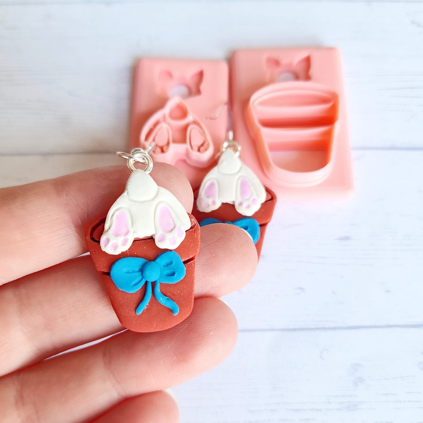 Bunny Butts and Pots Clay Cutter - STL AND 3MF Digital File Download **Commercial License Included**