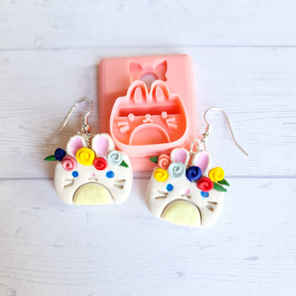 Bunny Basket Clay Cutter - STL AND 3MF Digital File Download **Commercial License Included**