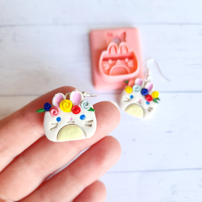 Bunny Basket Clay Cutter - STL AND 3MF Digital File Download **Commercial License Included**