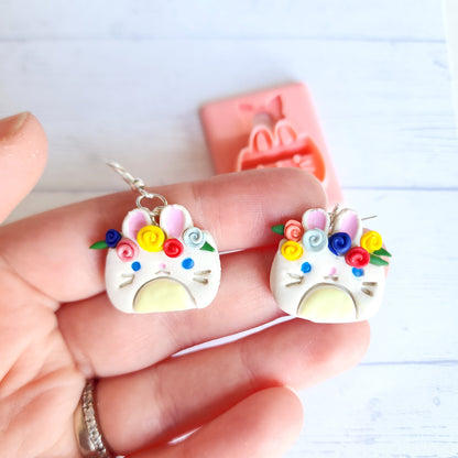 Bunny Basket Clay Cutter - STL AND 3MF Digital File Download **Commercial License Included**