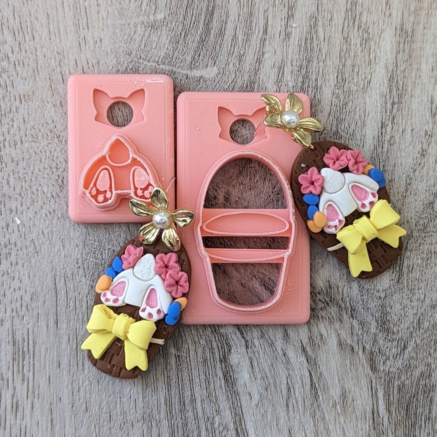 Bunny Butts and Pots Clay Cutter - STL AND 3MF Digital File Download **Commercial License Included**