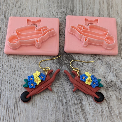 Wheelbarrow Clay Cutter - STL AND 3MF Digital File Download **Commercial License Included**