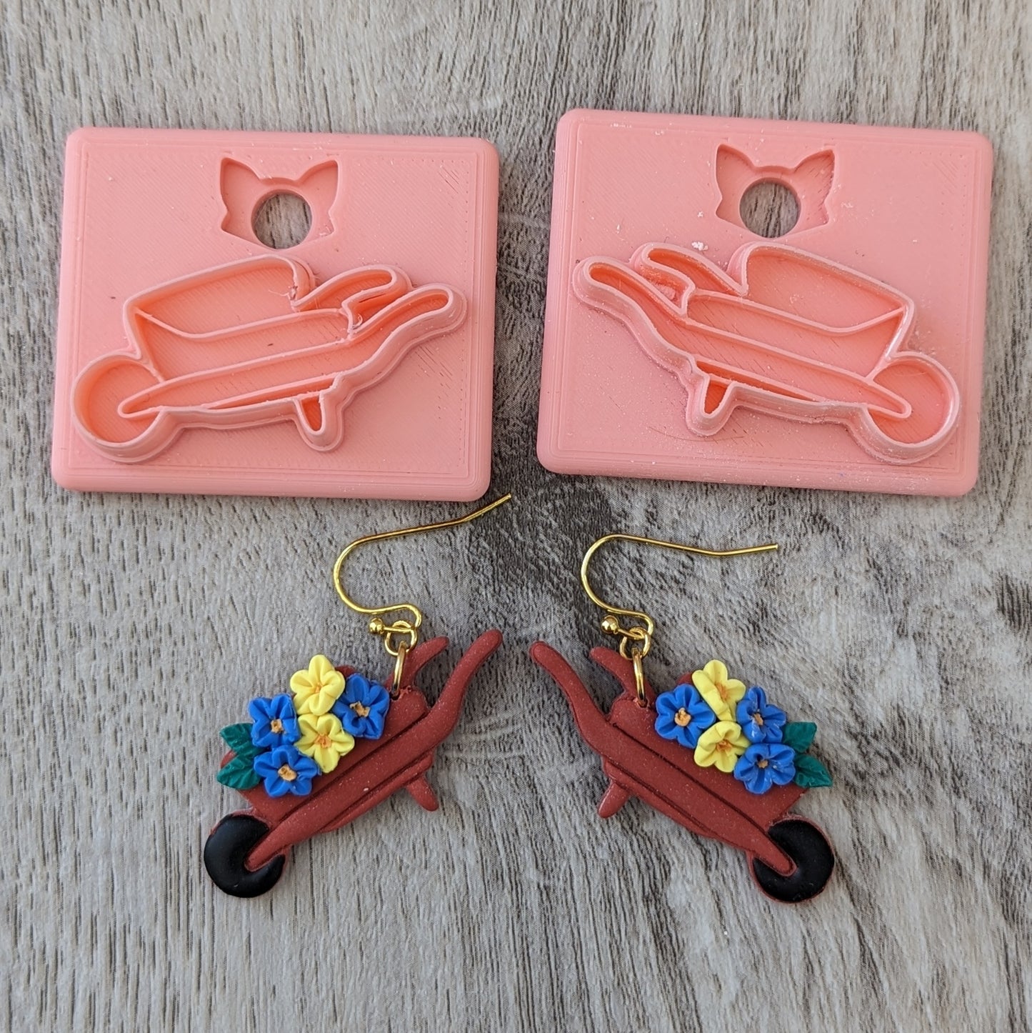 Wheelbarrow Clay Cutter - STL AND 3MF Digital File Download **Commercial License Included**