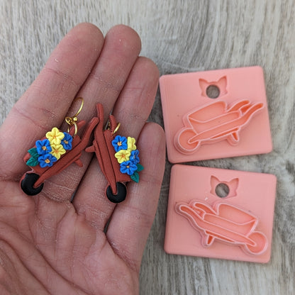 Wheelbarrow Clay Cutter - STL AND 3MF Digital File Download **Commercial License Included**